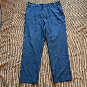 Blue Perry Ellis Portfolio Flex Stretch Classic Fit Dress Pants